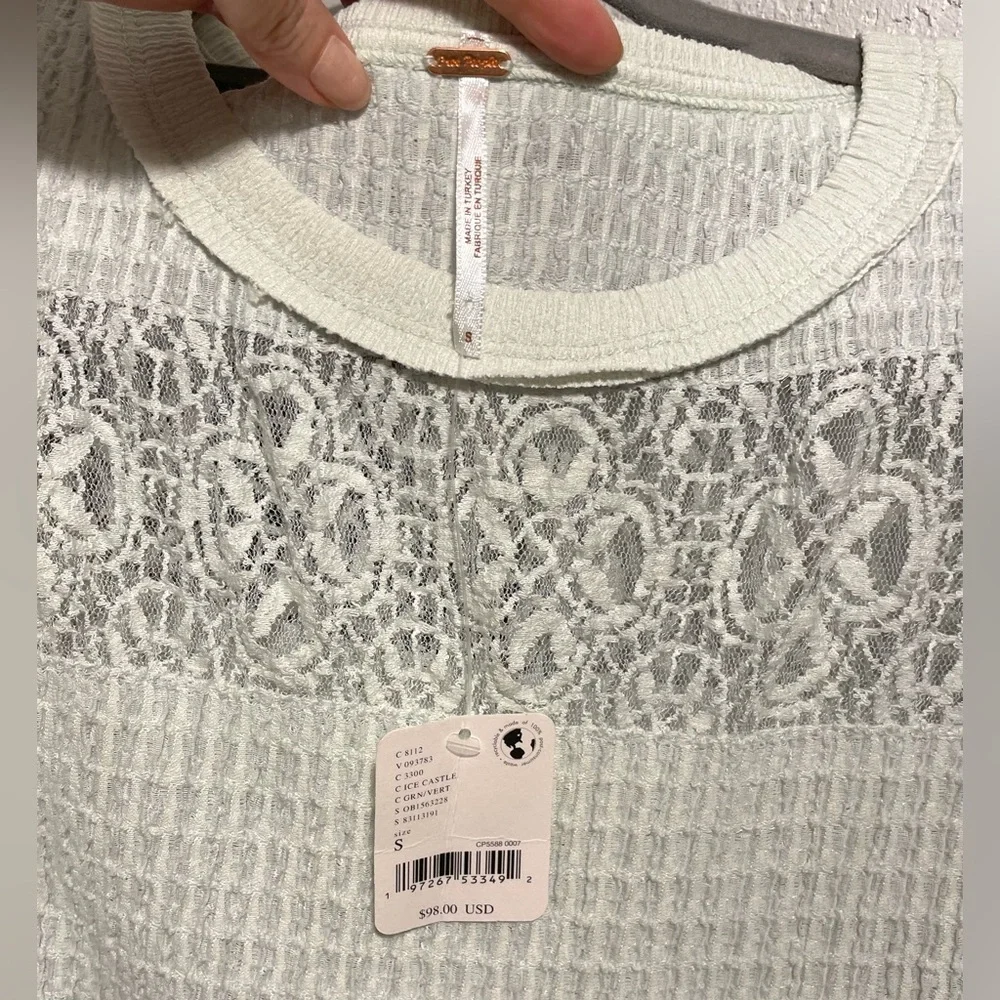 Free People Snowfall Tunic NEW